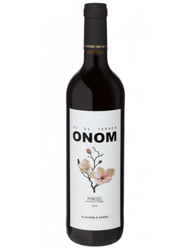 Alsina & Sardà red wine Onom 2021