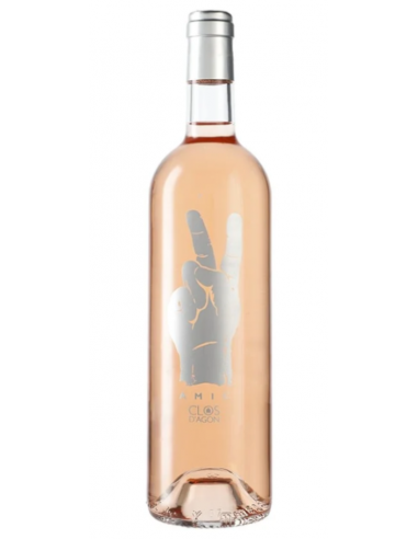 Clos d'Agon rosé wine Amic Rosat 2021