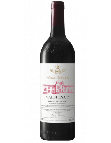 Vega Sicilia red wine Valbuena 5º 2017
