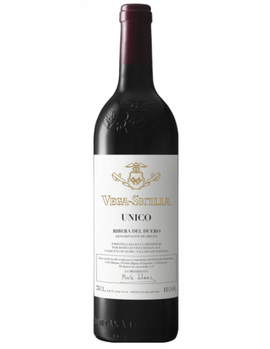 Vega Sicilia red wine Unico 2010